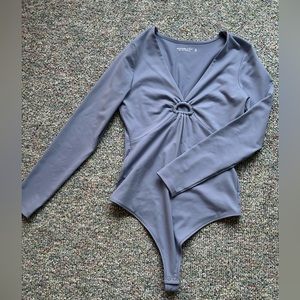 Abercrombie & Fitch Long-Sleeve Outlet Bodysuit